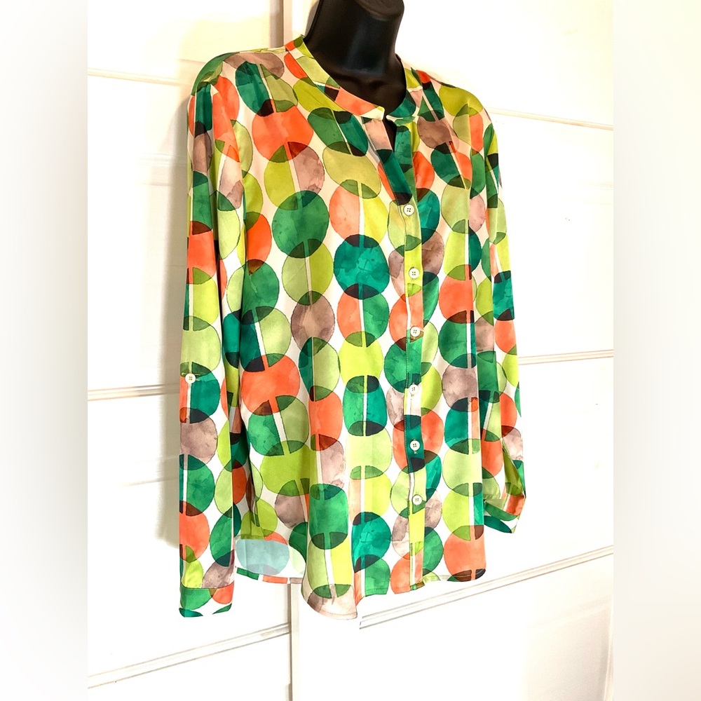 🌼 NESS COLOURFUL BLOUSE